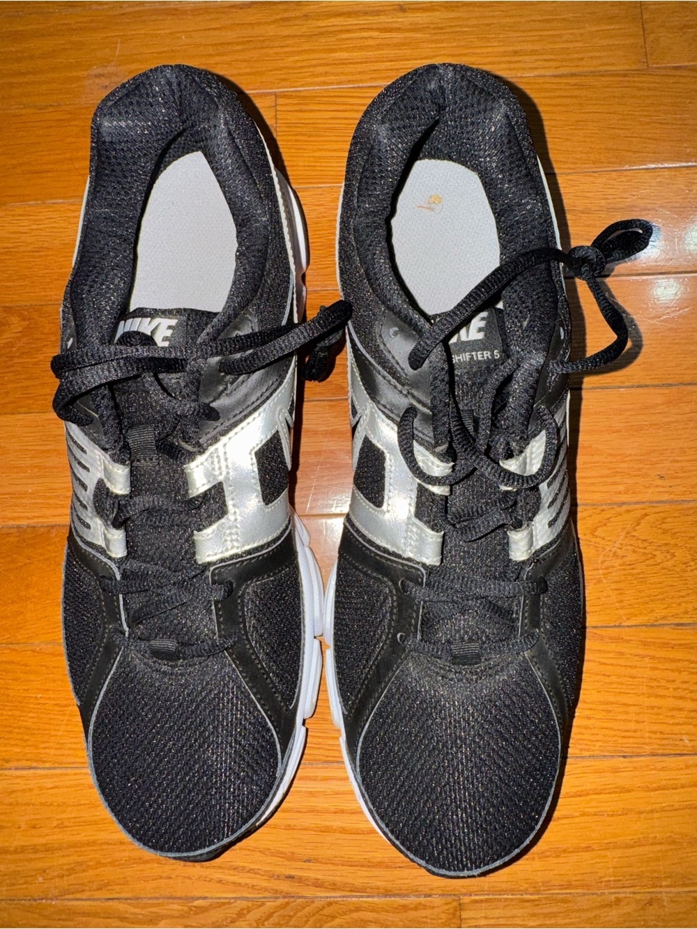 Nike Black & White Men's Running Sneakers-Downshift